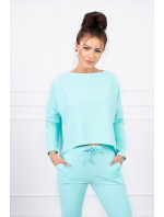 Set s oversized halenkou mint