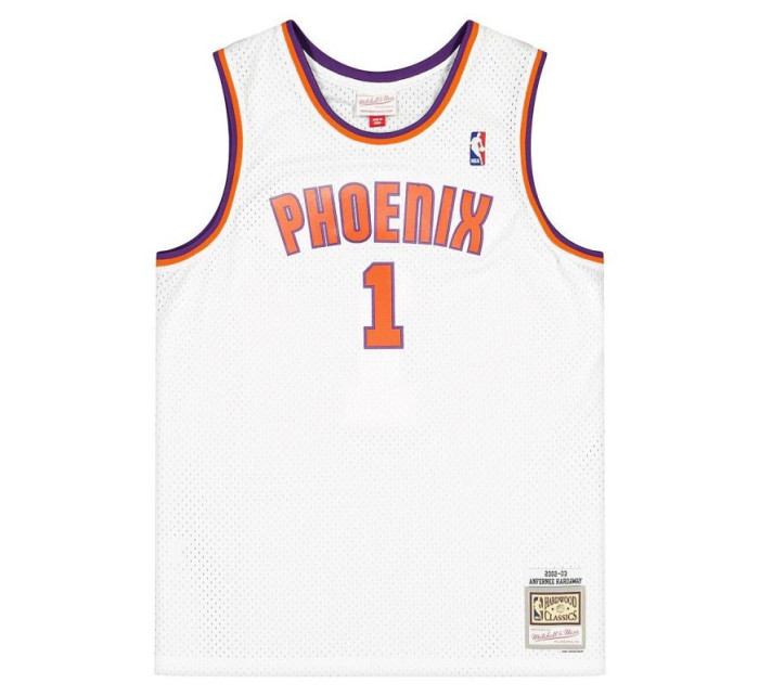 Mitchell & Ness Phoenix NBA Alternate Jersey Suns 2002 Anfernee Hardaway M SMJY4443-PSU02AHAWHIT pánské