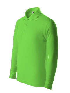 Polokošile Malfini Pique LS Jr MLI-24192 apple green