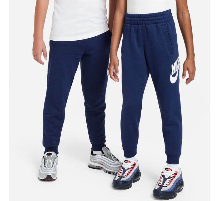 Juniorské fleecové kalhoty Nike Club FD2995-410