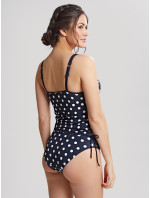 Vrchní díl plavek SW1451 Tankini modro-bílý - Panache