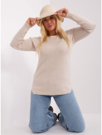 Sweter PM SW PM model 18909322 jasny beżowy - FPrice