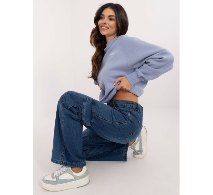 Spodnie jeans model 20613961 niebieski - FPrice