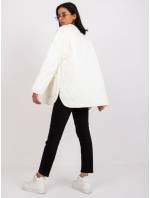 Dámská bunda s kulatým výstřihem Rue Paris Callie - bílá