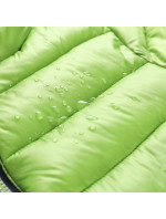 Dětská hi-therm bunda ALPINE PRO ROGO lime green