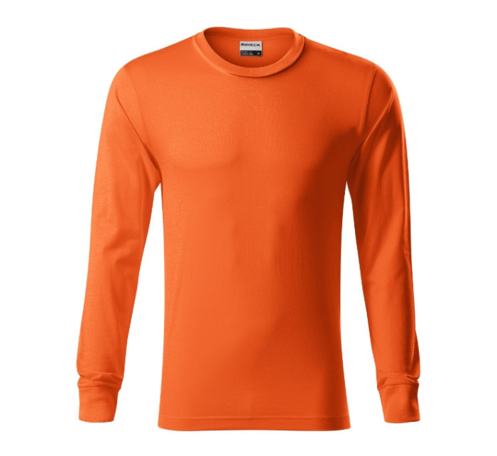 Resist LS triko unisex oranžová