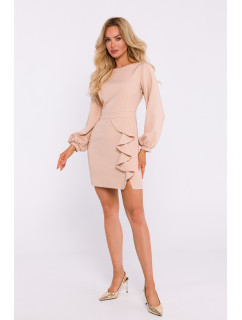 Made Of Emotion Dress M837 Beige