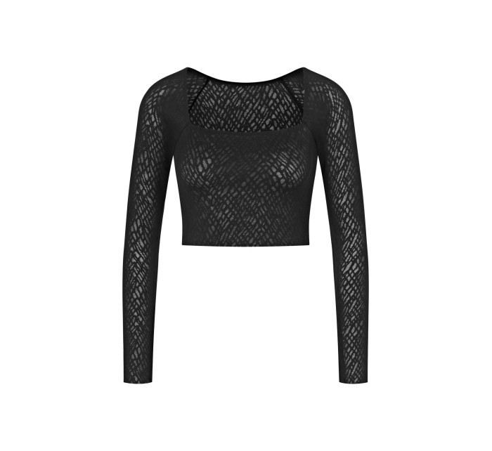 Dámský top ZERO Feel Bliss Top Long Sle. - BLACK - černý 0004 - SLOGGI