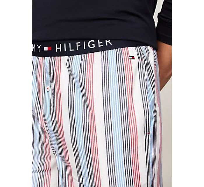 Pánské pyžamo LS PANT WOVEN SET PRINT UM0UM028910U7 - Tommy Hilfiger