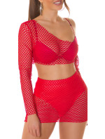 Sexy Koucla 2Piece Set / síťová sukně a top