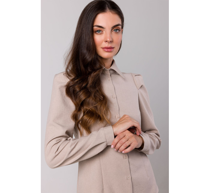 Košile BeWear B277 Beige