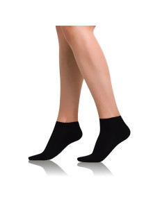 Krátké dámské bambusové ponožky BAMBUS AIR LADIES IN-SHOE SOCKS - BELLINDA - černá