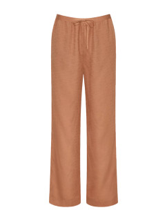 Dámské pyžamové kalhoty Silky Sensuality J Trousers 01 - BROWN - sv. hnědé 6403 - TRIUMPH