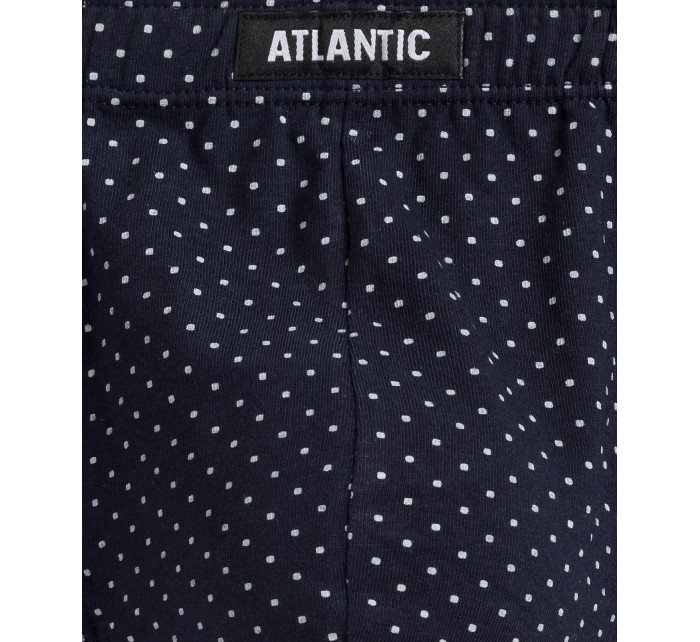 Pánské sportovní slipy ATLANTIC 3Pack - tmavě modré