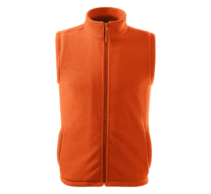 Next fleece vesta unisex oranžová