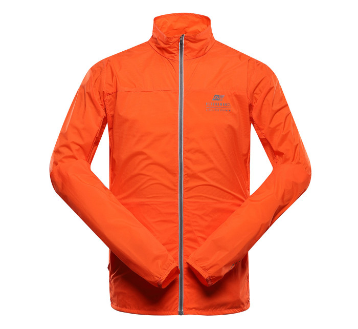 Pánská ultralehká bunda s impregnací ALPINE PRO SPIN spicy orange