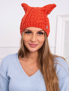 fleecová čepice červená model 18750957 - K-Fashion