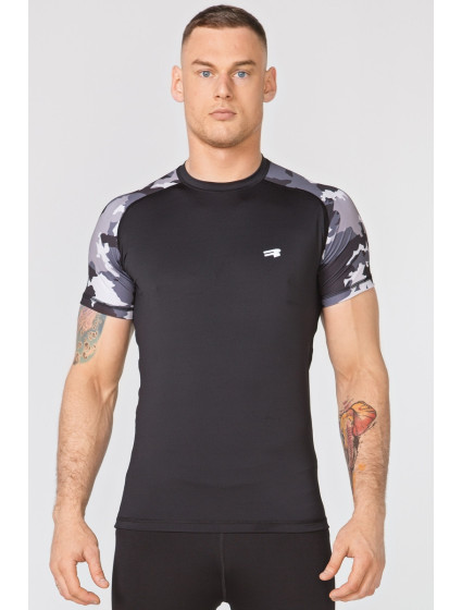 Tričko Rough Radical Furious Army Black/Camo