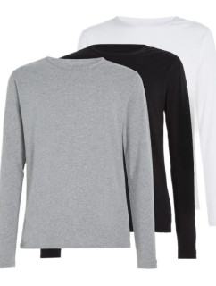 Tommy Hilfiger Longsleeve Slim 3Pack M UM0UM03022 šedá,bílá,černá trička