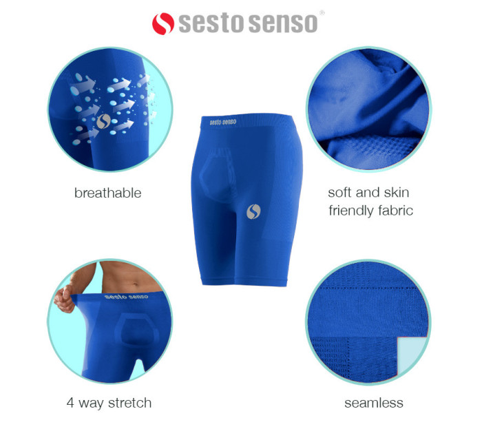 Cyklistické šortky Sesto Senso Thermo CL41 Cornflower