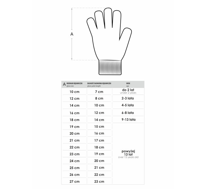 Yoclub Gloves RED-0011C-AA1A-009 Grey