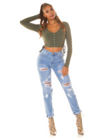 Sexy Highwaist Jeans in Look model 19636355 - Style fashion