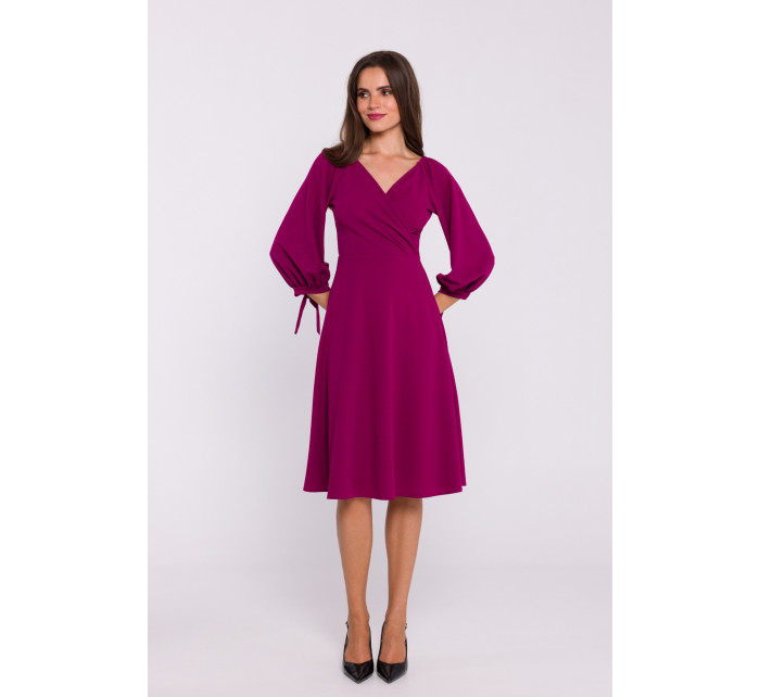 Stylove Šaty S383 Plum