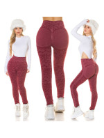 Sexy Highwaist Fitness Leggings "Leo" with Scrunch