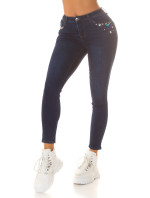 Sexy Highwaist PushUp Jeans with glitter model 19636788 - Style fashion