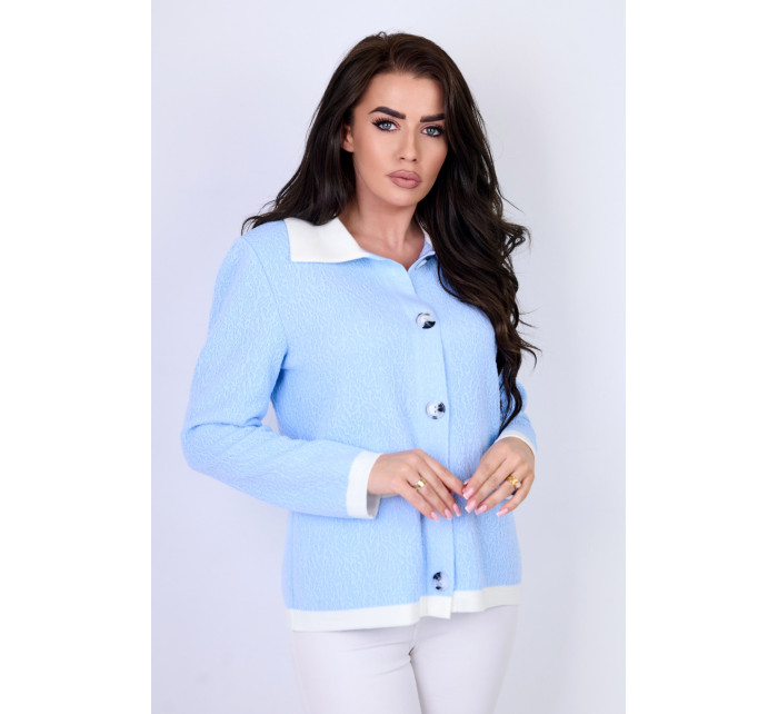 Jacket model 20676952 Blue - Sweet Knit