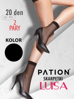 Raj-Pol Ponožky Pation Luisa 20 DEN Black