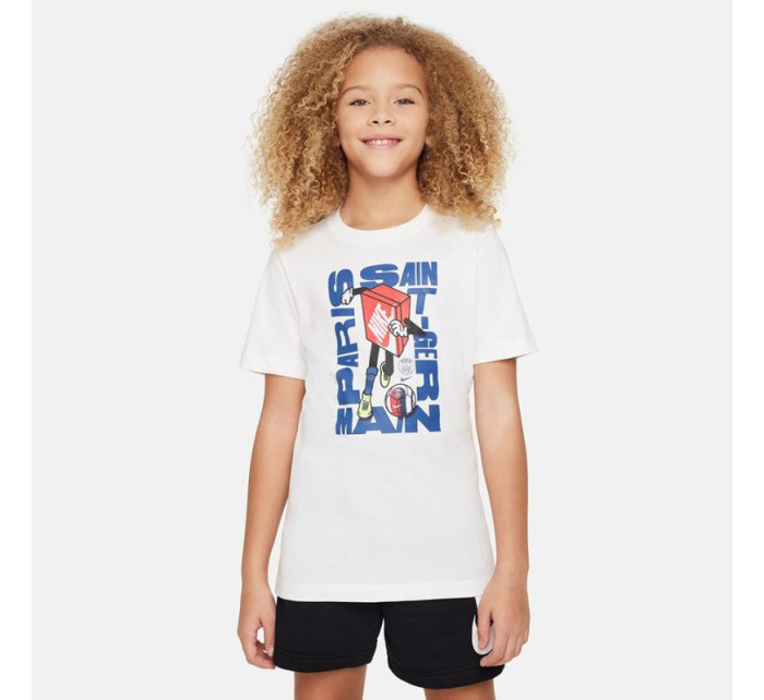 Nike PSG SS BXY CHRCTR Tee Jr FQ6579-100 tričko