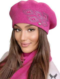 Beret model 17949112 malina - Kamea