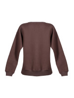 DKaren Sweatshirt Rehema Dark Chocolate