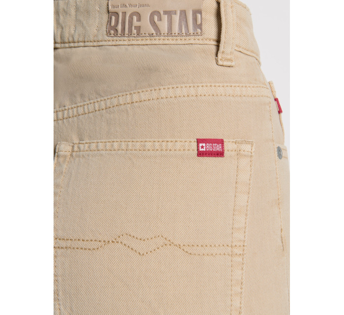 Velké široké kalhoty Big Star Denim 190075 Hnědý Denim-881