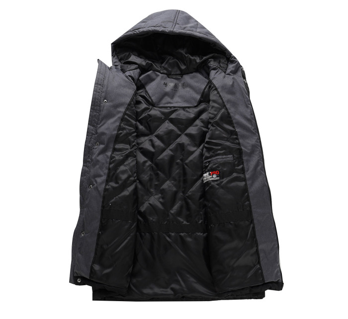 Pánská vesta s membránou ptx ALPINE PRO HARD dk.true gray