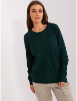 Sweter AT SW model 18884712 ciemny zielony - FPrice