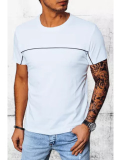 Obyčejné bílé tričko pro muže Dstreet RX5027