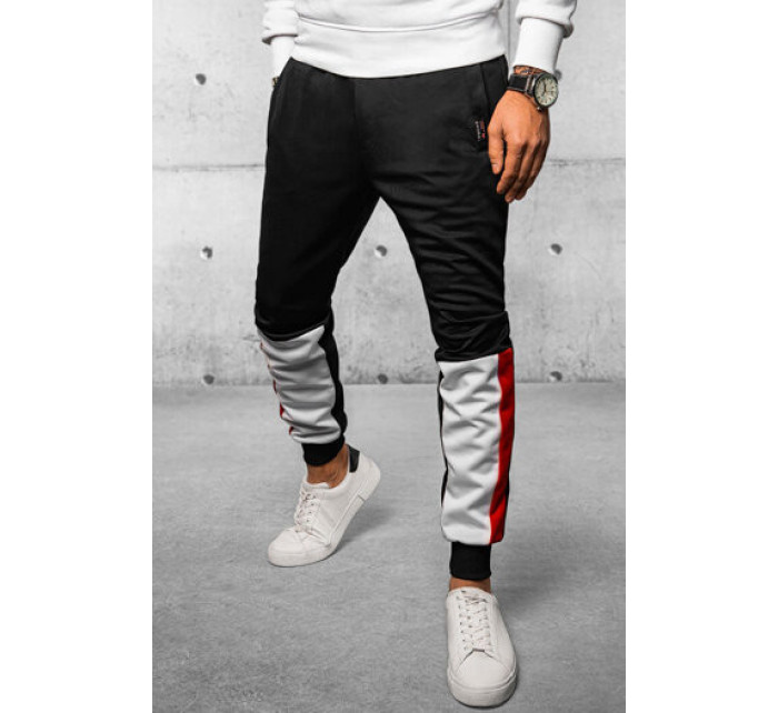 Pánské černé joggers tepláky Dstreet UX4105