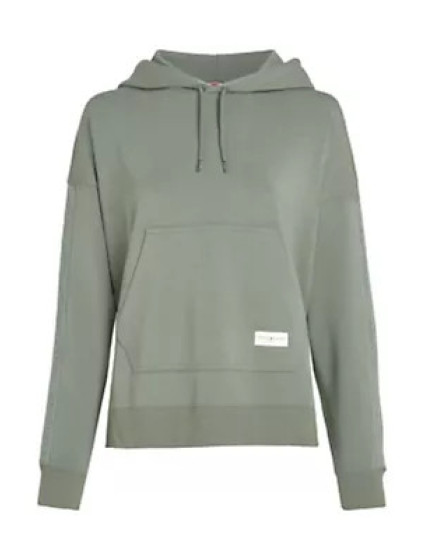 Dámská mikina s kapucí LONG HOODIE UW0UW04783MRG - Tommy Hilfiger