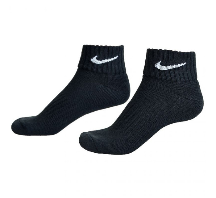 Nike Value Cotton Quarter ponožky 3 páry SX4926 001