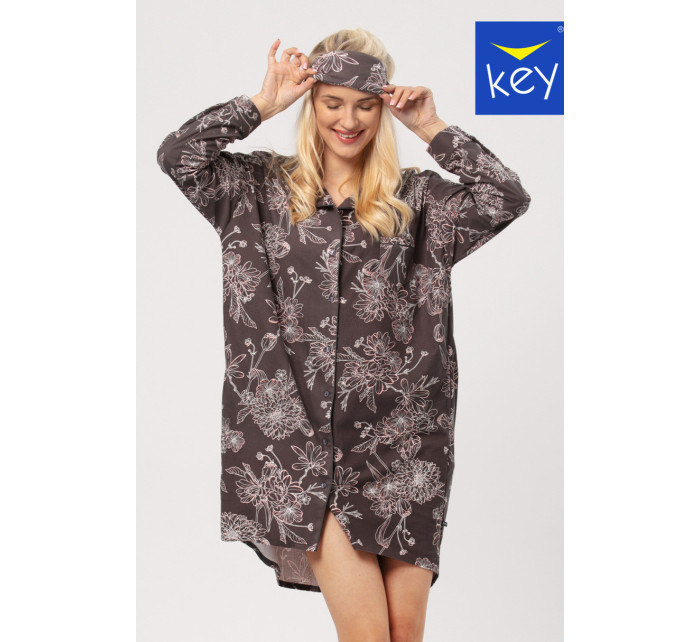 KOSZULA NOCNA DAMSKA LND model 20486655 B24 2XL4XL - Key