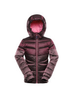 Dětská hi-therm bunda s impregnací ALPINE PRO GROLLO pink cosmos