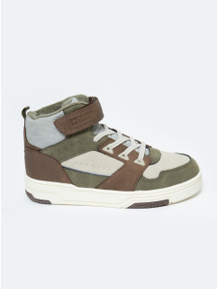 Big Star Boty 101002 801 Khaki/Beige