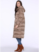 PERSO Coat BLH220031F Béžová barva