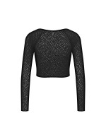 Dámský top ZERO Feel Bliss Top Long Sle. - BLACK - černý 0004 - SLOGGI