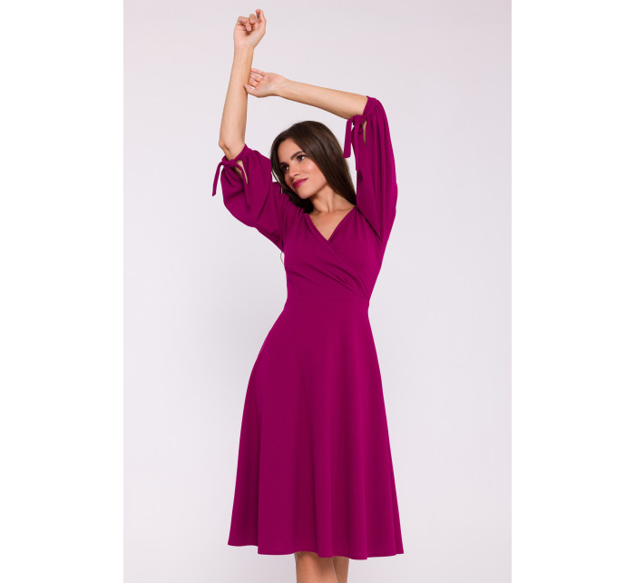 Stylove Šaty S383 Plum