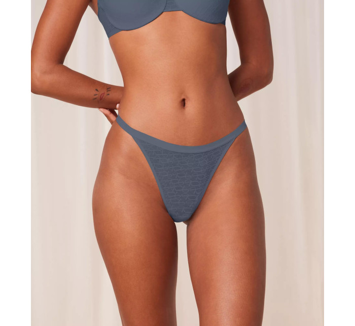 Dámská tanga Triumph Signature Sheer String - BLUE - sv. modrá 00XX - TRIUMPH