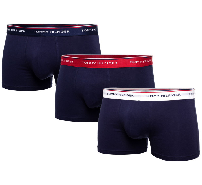 Tommy Hilfiger 3Pack Trunks 1U87903842 904 Navy Blue