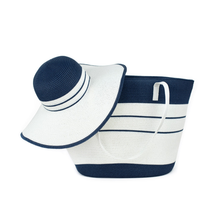 Art Of Polo Set cz22193 White/Navy Blue